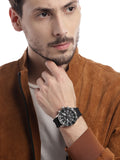  Shop Authentic Fossil Bannon Multifunction Black Dial Black Silicone Strap Watch for Men - BQ2494 - Luxxuri