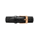  Shop Authentic Daniel Wellington Classic Petite Reading Black Dial Black Leather Strap Watch For Women - DW00100167 - Luxxuri
