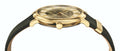  Shop Authentic Versace V-Circle Manifesto Gold Dial Black Leather Strap Watch for Men - VBQ030017 - Luxxuri