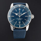  Shop Authentic Breitling Superocean Heritage B20 Automatic 46 Blue Dial Blue Mesh Bracelet Watch for Men - AB2020161C1S1 - Luxxuri