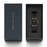  Shop Authentic Daniel Wellington Petite Ashfield Black Dial Black Mesh Strap Watch for Women - DW00100307 - Luxxuri
