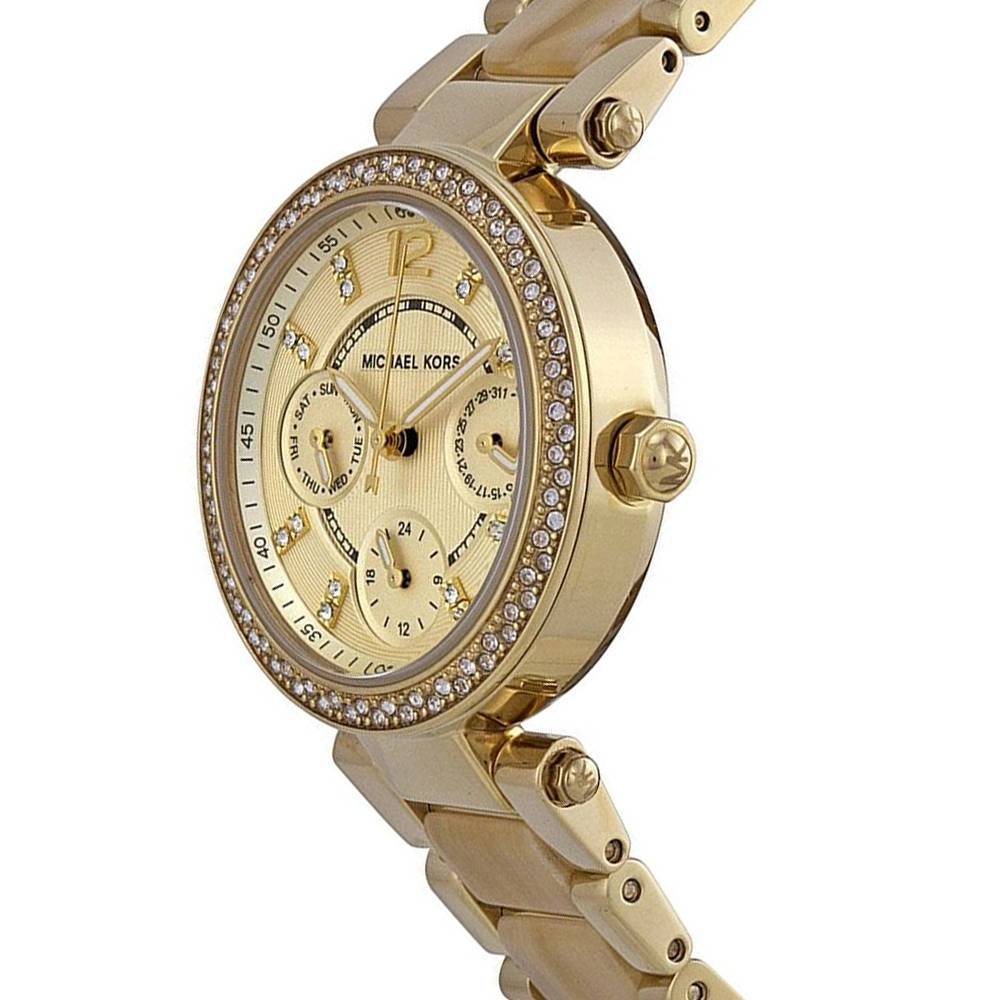  Shop Authentic Michael Kors Parker Gold DIal Gold Steel Strap Watch for Women - MK5842 - Luxxuri