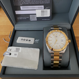  Shop Authentic Tag Heuer Aquaracer White Dial Watch for Men - WAY1120.BB0930 - Luxxuri