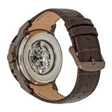  Shop Authentic Maserati Ingegno Automatic White Skeleton Dial Brown Leather Strap Watch For Men - R8821119003 - Luxxuri