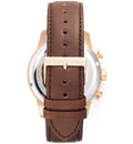  Shop Authentic Hugo Boss Navigator Grey Dial Brown Leather Strap Watch for Men - 1513496 - Luxxuri