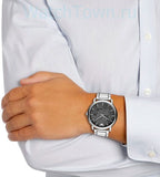  Shop Authentic Emporio Armani Classic Quartz Grey Dial Silver Steel Strap Watch For Men - AR11134 - Luxxuri
