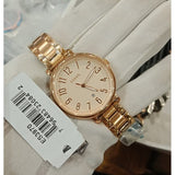  Shop Authentic Fossil Jacqueline Rose Gold Dial Rose Gold Steel Strap Watch for Women - ES3970 - Luxxuri
