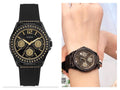  Shop Authentic Guess Starlight Black Dial Black Rubber Strap Watch for Women - W0846L1 - Luxxuri