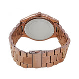  Shop Authentic Michael Kors Runway Quartz Brown Dial Brown Steel Strap Watch For Women - MK3418 - Luxxuri