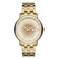  Shop Authentic Marc Jacobs Fergus White Dial Gold Steel Strap Watch for Women - MBM8647 - Luxxuri