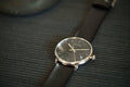  Shop Authentic Calvin Klein High Noon Quartz Black Dial Black Leather Strap Watch for Men - K8M211C1 - Luxxuri