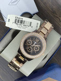  Shop Authentic Fossil Stella Multifunction Brown Dial Two Tone Steel Strap Watch for Women - ES4079 - Luxxuri