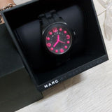  Shop Authentic Marc Jacobs Pelly Black Dial Black Silicone Strap Watch for Women - MBM2517 - Luxxuri