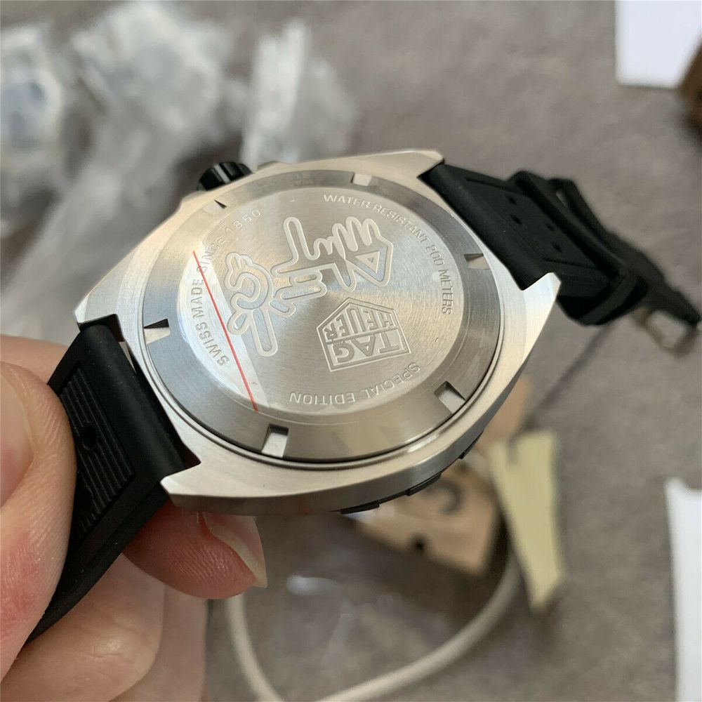  Shop Authentic Tag Heuer Formula 1 Alec Monopoly Special Edition Black Rubber Strap Watch for Men - WAZ1117.FT8023 - Luxxuri