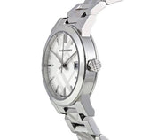  Shop Authentic Burberry The City White Dial Silver Steel Strap Watch for Men - BU9750 - Luxxuri