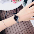  Shop Authentic Calvin Klein Firm Black Dial Silver Mesh Bracelet Watch for Women - K3N23121 - Luxxuri