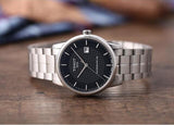  Shop Authentic Tissot Luxury Powermatic 80 Black Dial Silver Steel Strap Watch for Men - T086.407.11.201.02 - Luxxuri