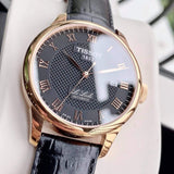  Shop Authentic Tissot T Classic Le Locle Automatic Black Dial Black Leather Strap Watch For Men - T41.5.423.53 - Luxxuri
