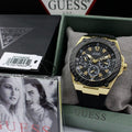  Shop Authentic Guess Legacy Black Dial Black Rubber Strap Watch for Men - W1049G5 - Luxxuri