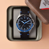 Shop Authentic Fossil Sport 54 Day Date Black Dial Black Leather Strap Watch for Men - FS5321 - Luxxuri