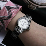  Shop Authentic Tissot T Classic Carson Automatic White Dial Silver Steel Strap Watch For Women - T085.207.11.011.00 - Luxxuri