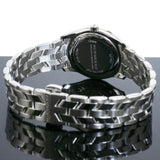  Shop Authentic Burberry Herringbone Grey Dial Silver Steel Strap Watch for Women - BU1851 - Luxxuri