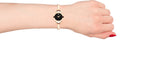  Shop Authentic Movado Rondiro 22mm Black Dial Rose Gold Steel Strap Watch For Women - 0607065 - Luxxuri