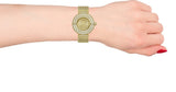  Shop Authentic Guess Dream Quartz Gold Dial Gold Mesh Strap Watch For Women - GW0550L2 - Luxxuri