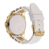  Shop Authentic Guess Intrepid White Dial Two Tone Silicone Strap Watch For Women - W0325L2 - Luxxuri