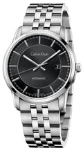  Shop Authentic Calvin Klein Infinity Black Dial Silver Steel Strap Watch for Men - K5S34141 - Luxxuri