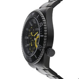  Shop Authentic Guess Axel Multifunction Black Dial Black Steel Strap Watch For Men - GW0488G3 - Luxxuri