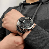  Shop Authentic Diesel Uber Chief Black Dial Grey Stainless Steel Strap Watch For Men - DZ7372 - Luxxuri