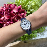  Shop Authentic Tissot Bellissima Automatic Silver Dial Blue Leather Strap Watch For Women - T126.207.16.013.00 - Luxxuri