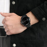  Shop Authentic Tommy Hilfiger Denim Black Dial Black Rubber Strap Watch for Men - 1791555 - Luxxuri