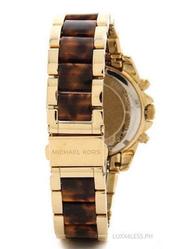  Shop Authentic Michael Kors Blair Gold Dial Two Tone Steel Strap Watch for Women - MK6094 - Luxxuri