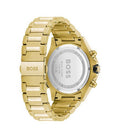  Shop Authentic Hugo Boss Globetrotter Chronograph Black Dial Gold Steel Strap Watch for Men - 1513932 - Luxxuri