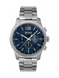  Shop Authentic Hugo Boss Professional Chronograph Blue Dial Silver Steel Strap Watch for Men - 1513527 - Luxxuri
