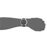 Shop Authentic Tommy Hilfiger Decker Grey Dial Brown Leather Strap Watch for Men - 1791562 - Luxxuri