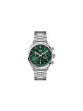  Shop Authentic Tag Heuer Carrera Automatic Chronograph Limited Edition Green Dial Silver Steel Strap Watch for Men - CBN2014.EB0240 - Luxxuri