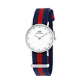  Shop Authentic Daniel Wellington Classy Oxford White Dial Two Tone Nylon Strap Watch For Women - DW00100072 - Luxxuri