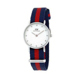  Shop Authentic Daniel Wellington Classy Oxford White Dial Two Tone Nylon Strap Watch For Women - DW00100072 - Luxxuri