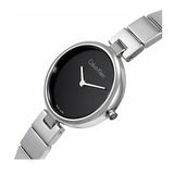  Shop Authentic Calvin Klein Authentic Black Dial Silver Steel Strap Watch for Women - K8G23141 - Luxxuri