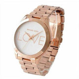  Shop Authentic Michael Kors Slim Runway White Dial Rose Gold Steel Strap Watch For Women - MK3804 - Luxxuri