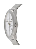  Shop Authentic Calvin Klein Minimal White Dial Silver Mesh Bracelet Watch for Women - K3M5215X - Luxxuri