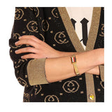  Shop Authentic Gucci G Frame Quartz Diamonds White Red Blue Dial Gold Mesh Bracelet Watch For Women - YA147511 - Luxxuri