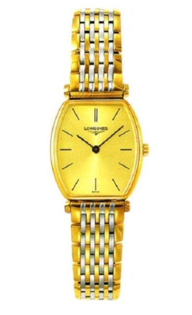  Shop Authentic Longines La Grande Classique Tonneau 22 Yellow Gold Watch for Women - L4.205.2.32.7 - Luxxuri