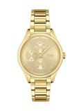  Shop Authentic Hugo Boss Grand Course Gold Dial Gold Steel Strap Watch for Women - 1502584 - Luxxuri