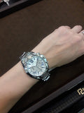  Shop Authentic Michael Kors Bradshaw Quartz Silver Dial Silver Steel Strap Watch For Women - MK6320 - Luxxuri