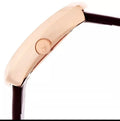  Shop Authentic Calvin Klein Incentive White Dial Brown Leather Strap Watch for Women - K3P236G6 - Luxxuri