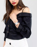  Shop Authentic Fossil Tailor White Dial Blue Leather Strap Watch for Women - ES4394 - Luxxuri